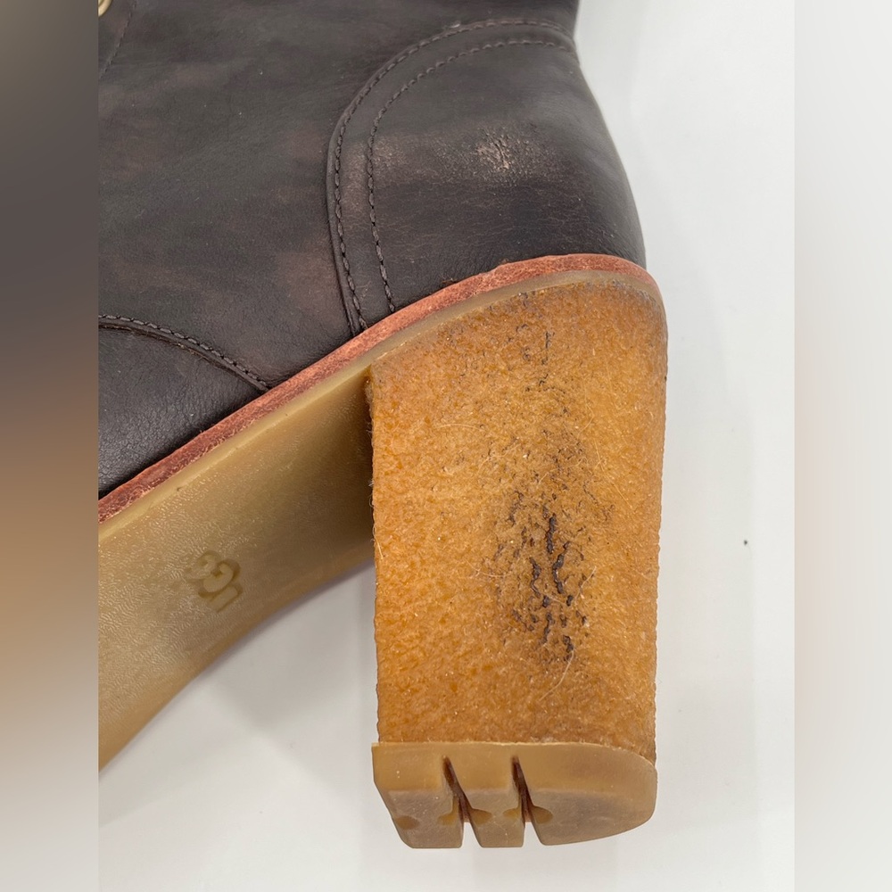 Ugg Heeled Hiking Boots 8 READ - Picture 15 of 16
